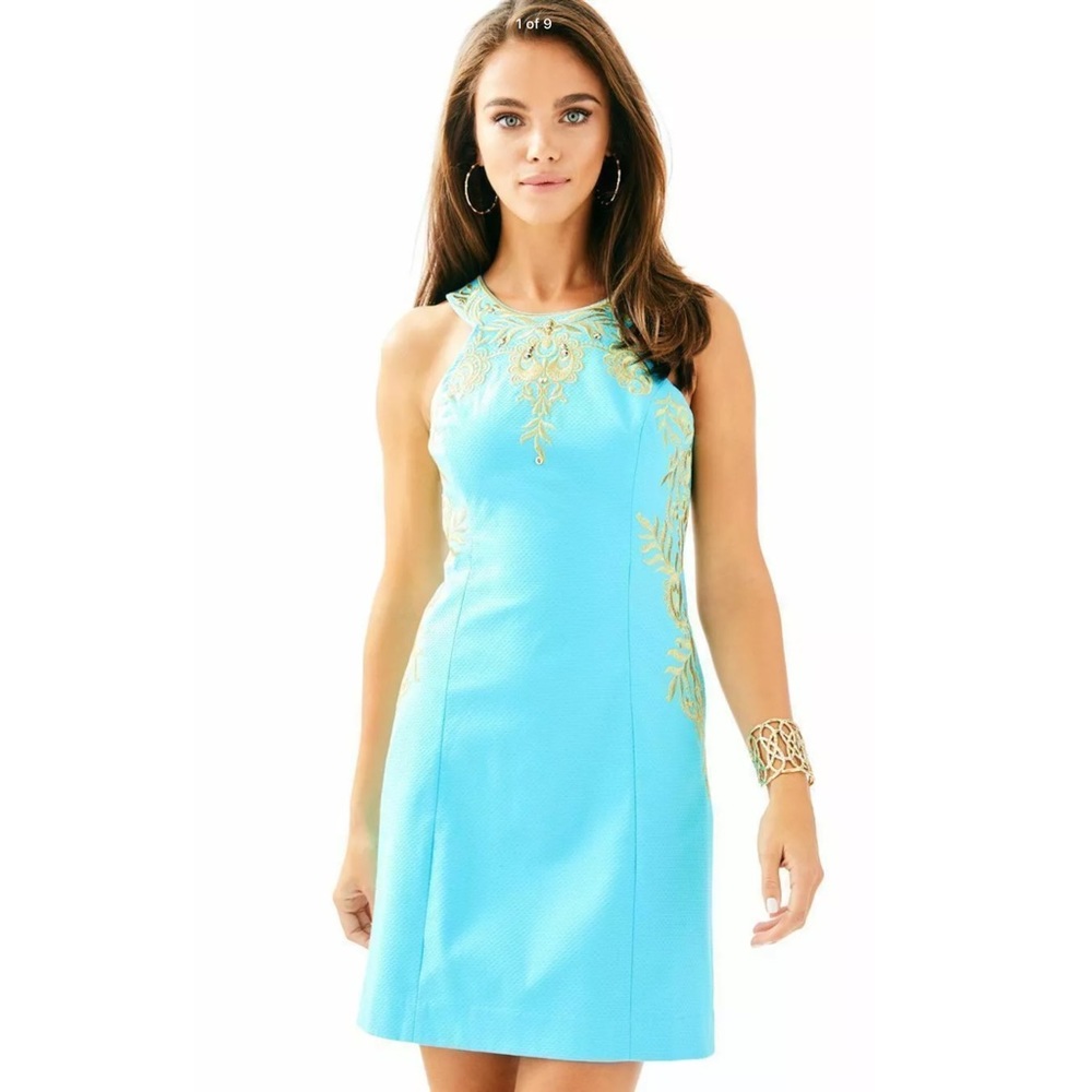 NWT Lilly Pulitzer Tina Stretch Shift Dress 12